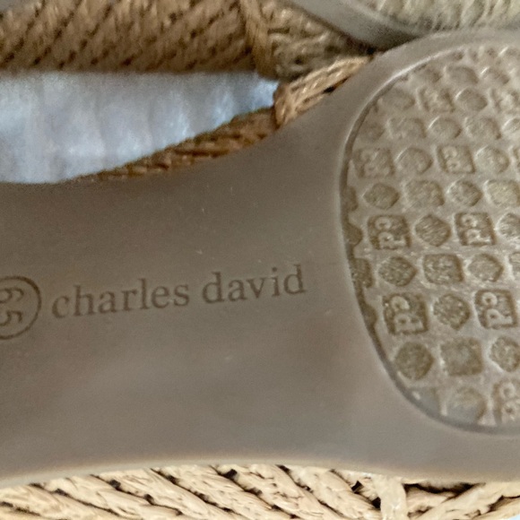 Charles David Tan Flats with Perforated Design - Picture 7 of 7